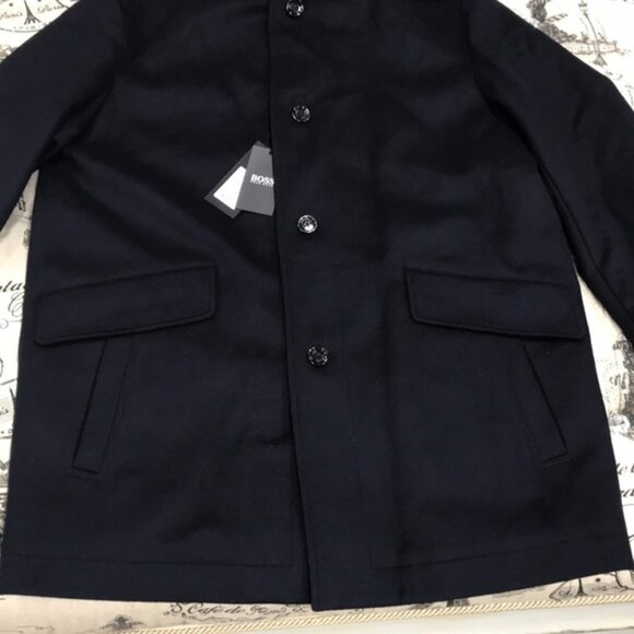 Boss Men's Relaxed-Fit Car Coat - Picture 5 of 8